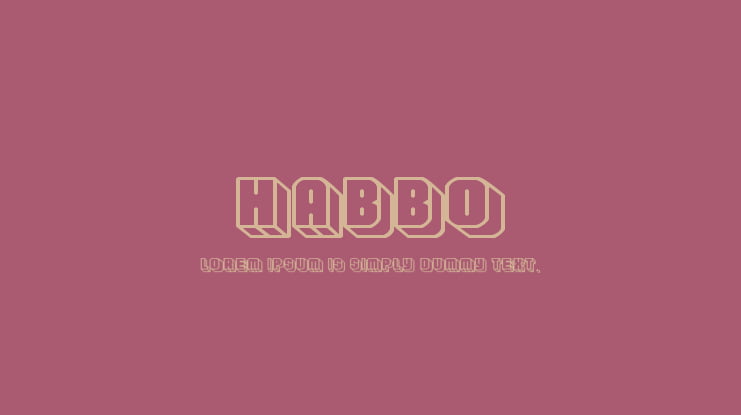 Habbo Font