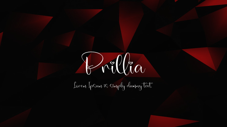 Prillia Font