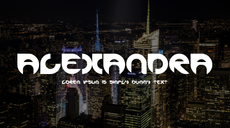 Alexandra Font