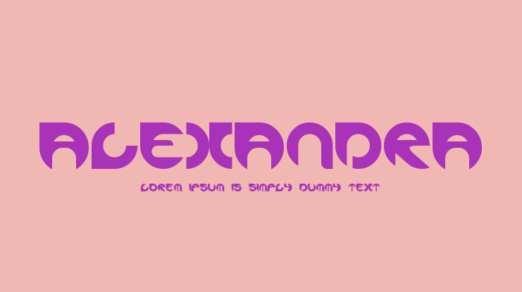 Alexandra Font