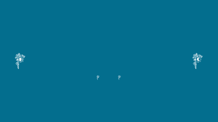 Blumenstrauss Caps Font