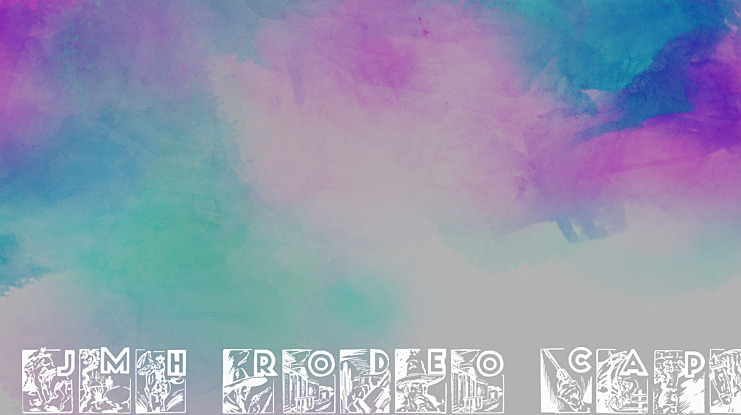 JMH Rodeo Caps3 Font