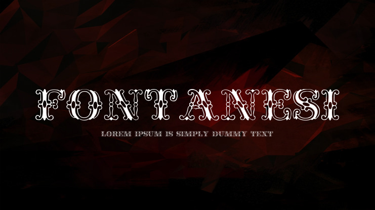 Fontanesi Font