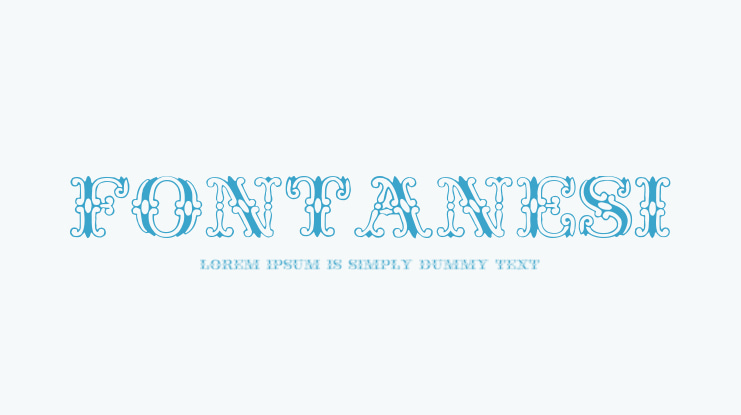 Fontanesi Font