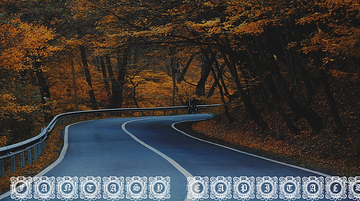 Fantasy Capitals Font