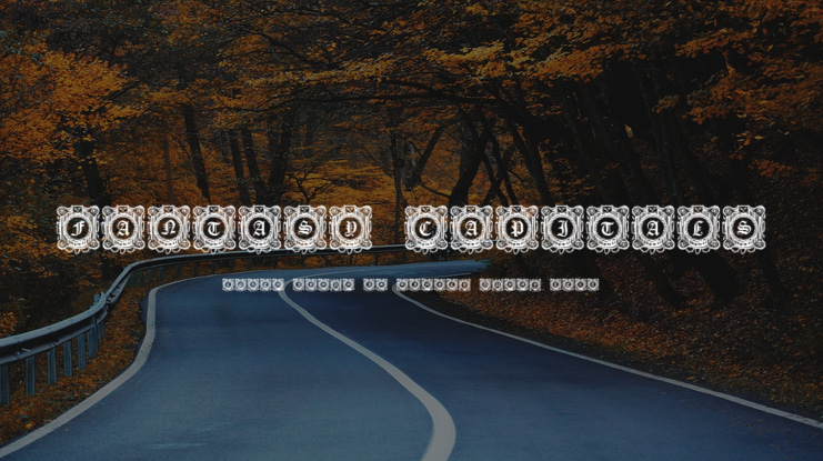 Fantasy Capitals Font
