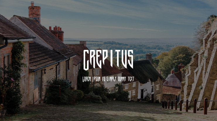 Crepitus Font