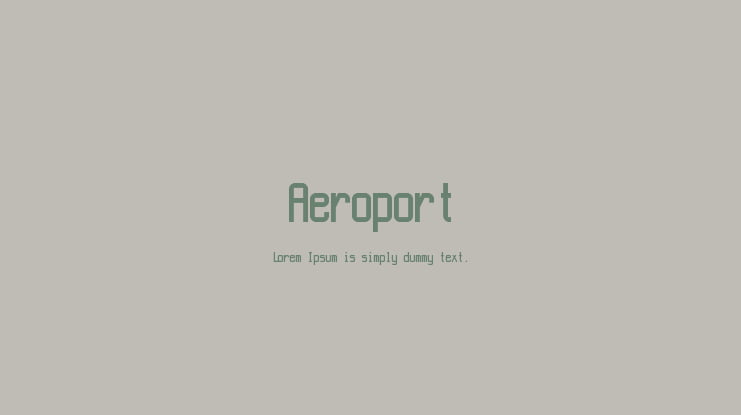 Aeroport Font