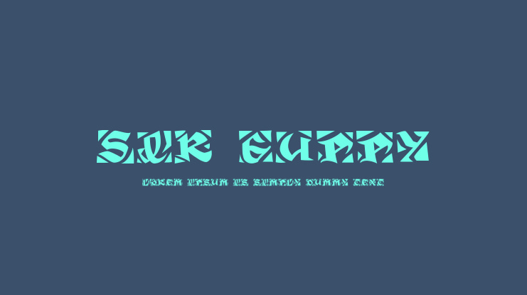 Sir Guppy Font