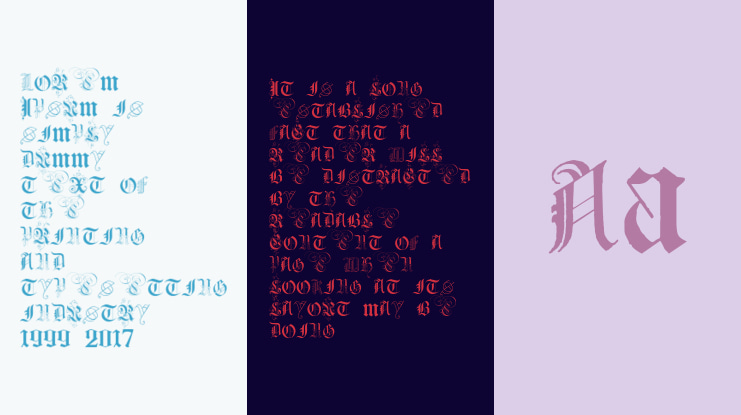 Kidnapped at German Lands Two Font