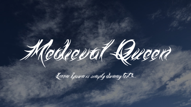 Medieval Queen Font