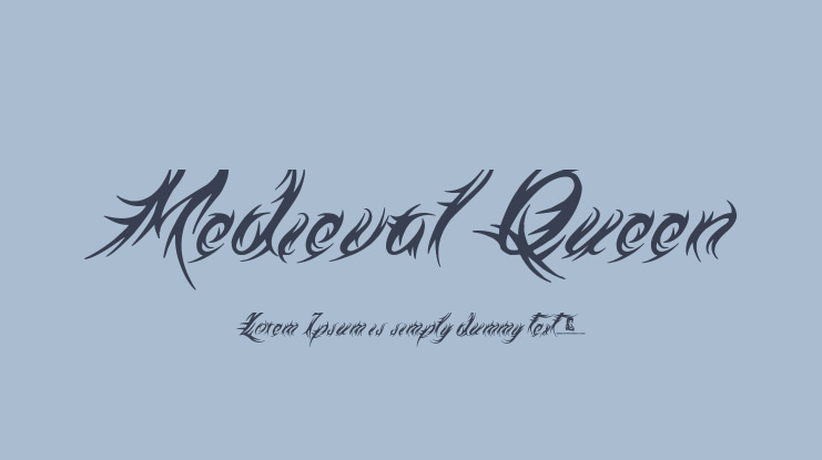 Medieval Queen Font