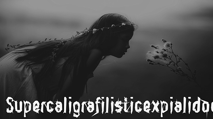 Supercaligrafilisticexpialidoc Font