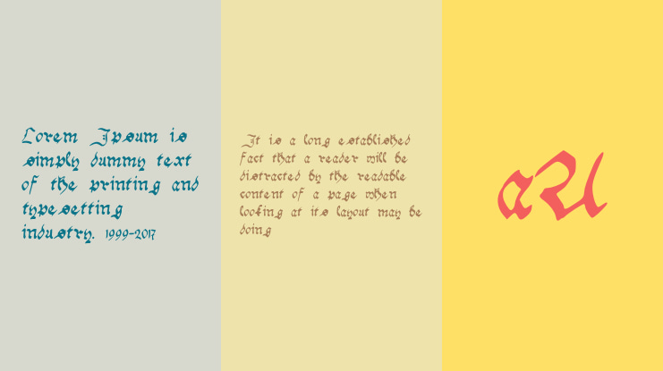 Handwriting_Schwabacher Font