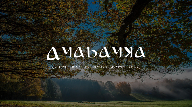 Anayanka Font Family