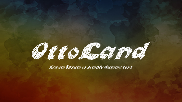 OttoLand Font