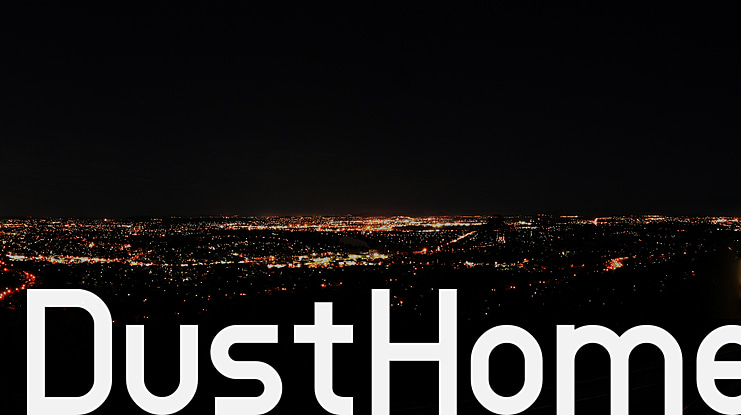 DustHome Font