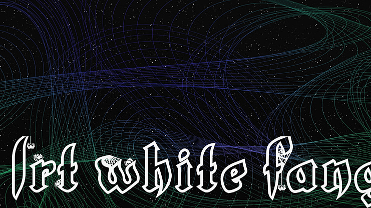 LRT White Fang Font
