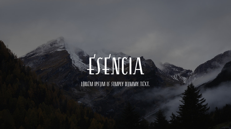 Esencia Font