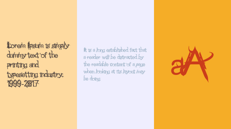 THINK ME WICKED Font