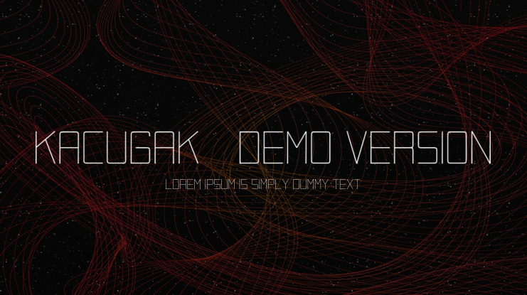 Kacugak - demo version Font