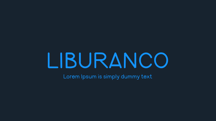 LIBURANCO Font