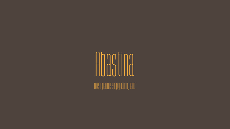 Abastina Font