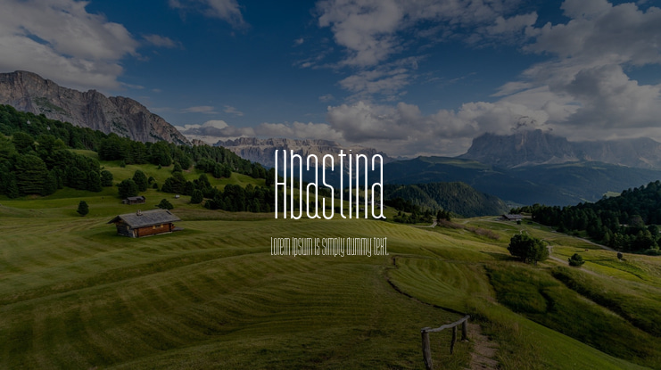 Abastina Font