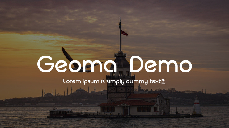 Geoma  Demo Font Family