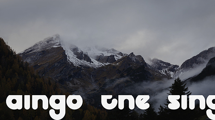 dingo the singing dog DEMO Font