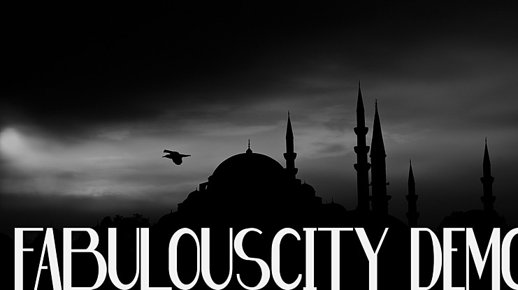 Fabulouscity Demo Font Family
