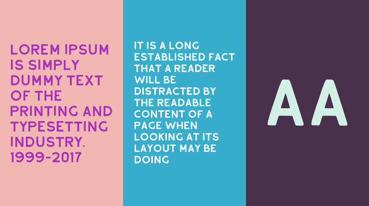 Reliva Sans DEMO Font