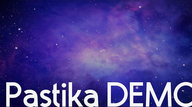Pastika DEMO Font