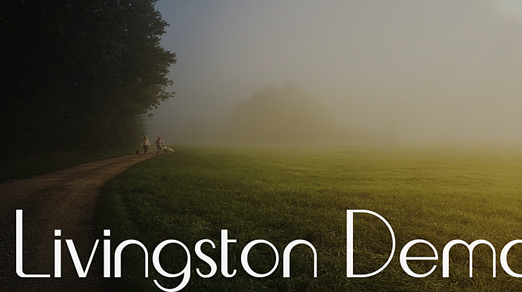 Livingston Demo Font