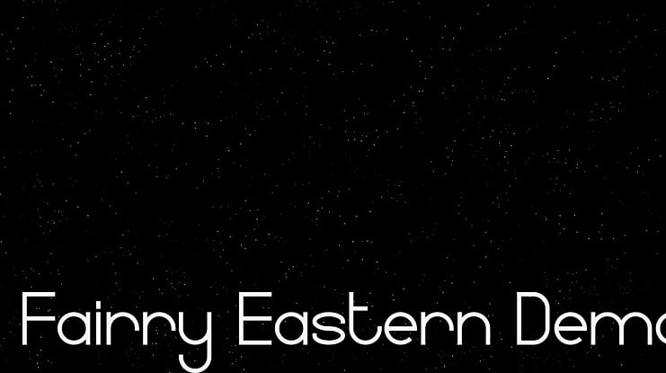 Fairry Eastern Demo Font Family