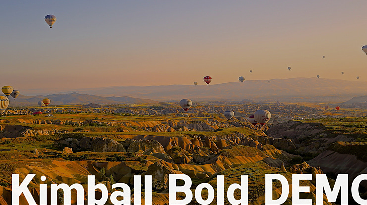 Kimball  DEMO Font