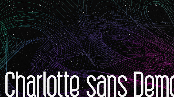 Charlotte sans Demo Font