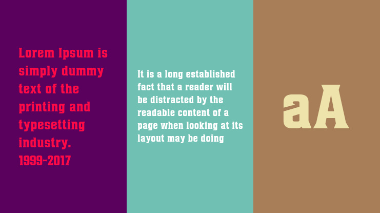 AlterousDisplay Font Family