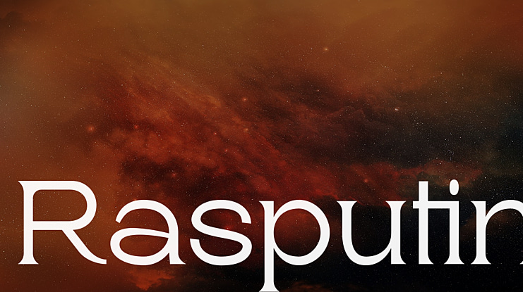 Rasputin Font