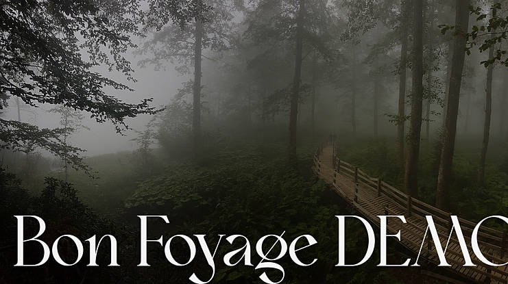 Bon Foyage DEMO Font