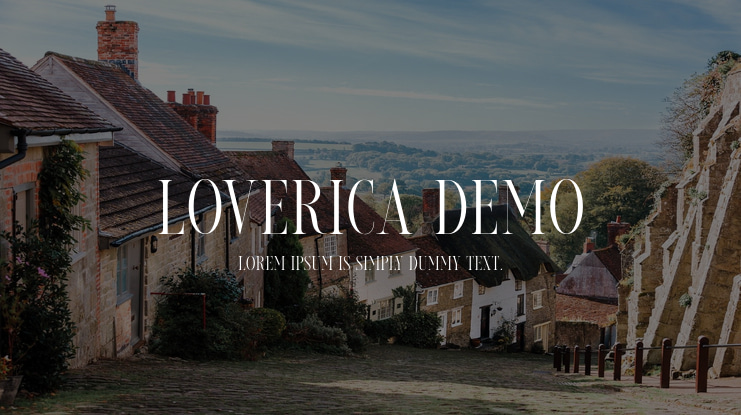 Loverica DEMO Font