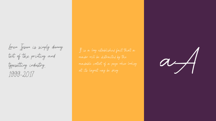 Owbeirak Script Demo Version Font Family