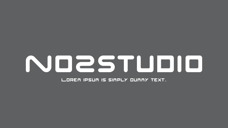 Nozstudio Font