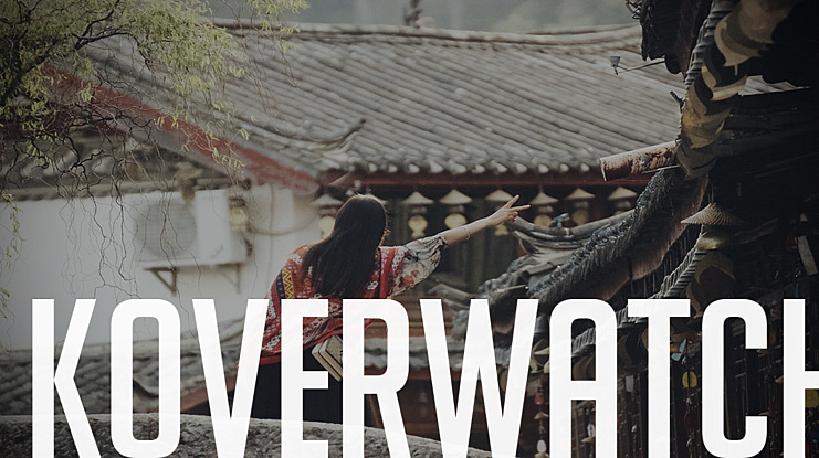 Koverwatch Font