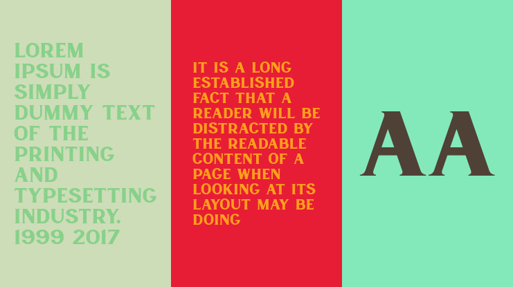 Lancaste Serif Demo Font Family