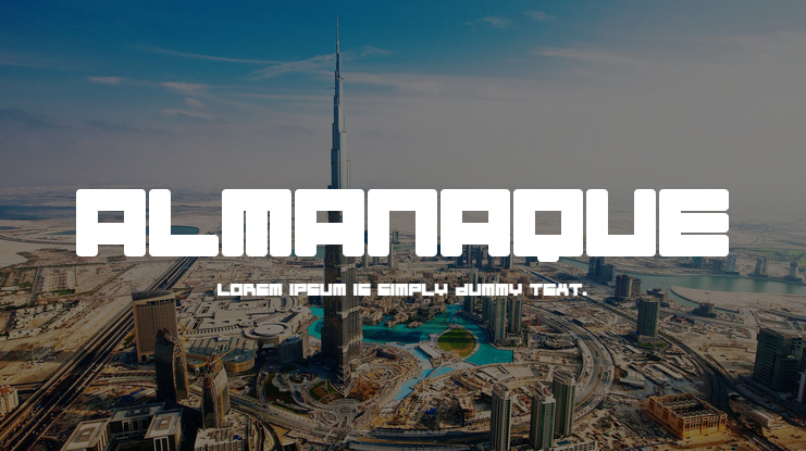 Almanaque Font Family