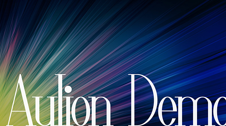 Aulion Demo Font Family