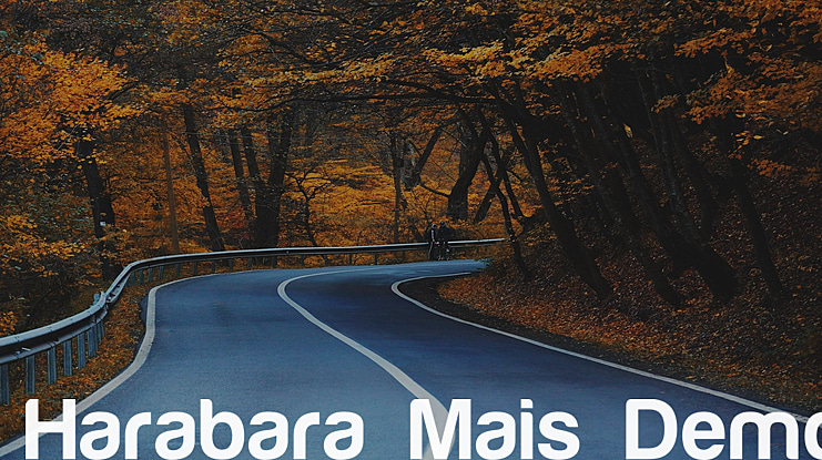 Harabara Mais Demo Font