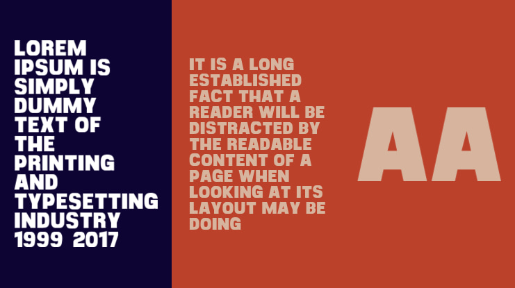 CF Goliath Demo Font