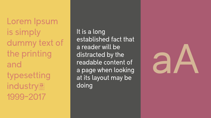 Malter Sans  demo Font Family